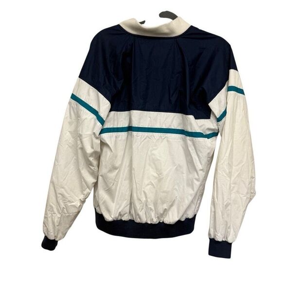 Vintage Christian Dior white and blue menswear windbreaker size medium - Picture 2 of 5